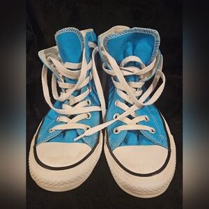 Converse All Stars Blue and White Sneakers Size 7 Womens Size 5 Mens